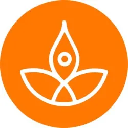 Anand Prakash Yoga Ashram Akhand Yoga Logo